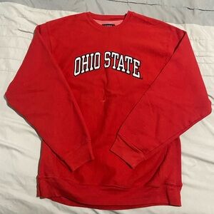 Ohio State Steve and Barry’s red crewneck